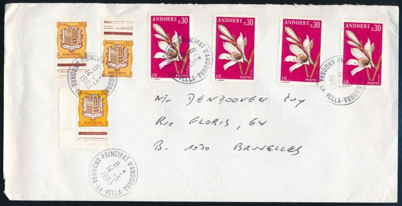 Andorra French Post 1983, Andorra francia posta 1983