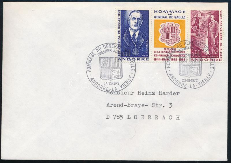 Andorra French Post 1972, Andorra francia posta 1972