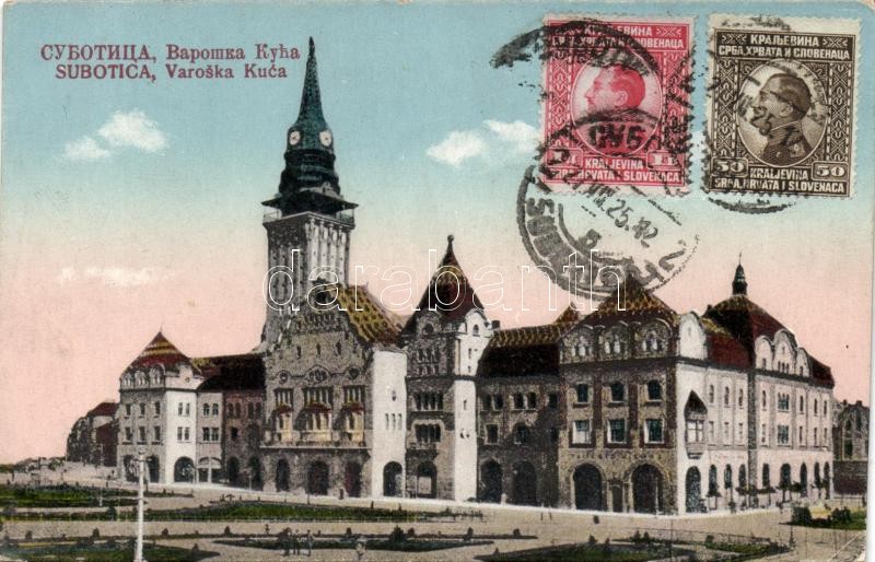 Subotica, Varoska Kuca / town hall, Szabadka, Városháza