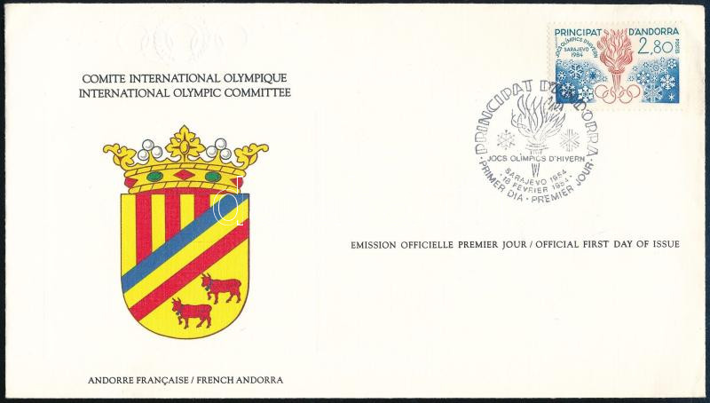 Andorra francia posta 1984