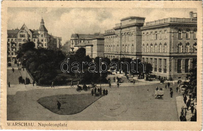 1939 Warszawa, Varsovie, Warschau, Warsaw; Napoleonplatz / square