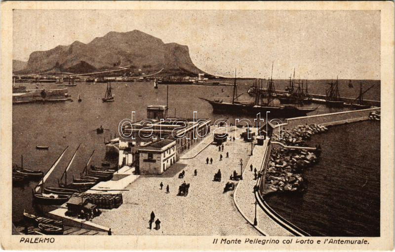 Palermo, Il Monte Pellegrino col Porto e l'Antemurale