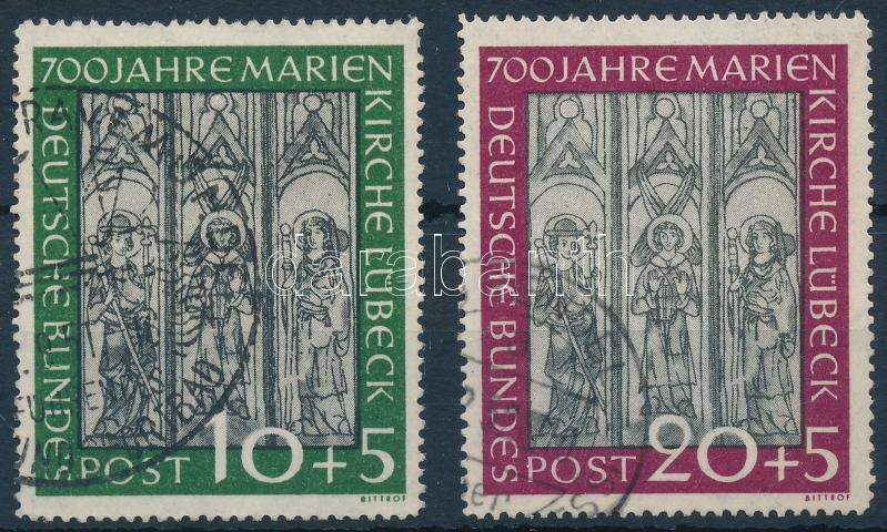 700th anniversary of Saint Mary's church of Lübeck set, A Lübecki Szent Mária-templom 700. évfordulója sor