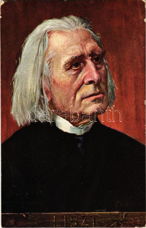 Franz Liszt. B.K.W.I. 874-1. s: Eichhorn, 1907 Liszt Ferenc B.K.W.I. 874-1. s: Eichhorn