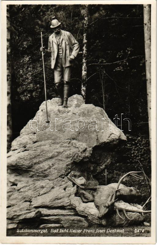 Bad Ischl, Kaiser Franz Josef Denkmal / monument of Franz Joseph I of Austria