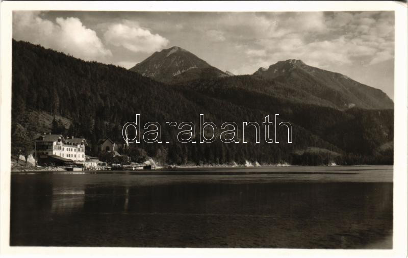 Achenkirch (Tirol), Hotel Scholastika am Achensee. Echte photographie