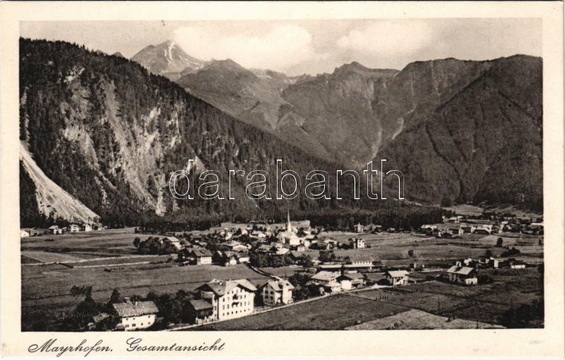 Mayrhofen (Tirol), Gesamtansicht / general view. Tiroler Kunstverlag Nr. 699.