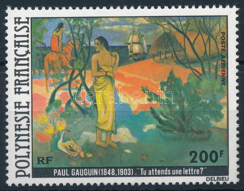 Gauguin painting stamp, Gauguin festmény bélyeg