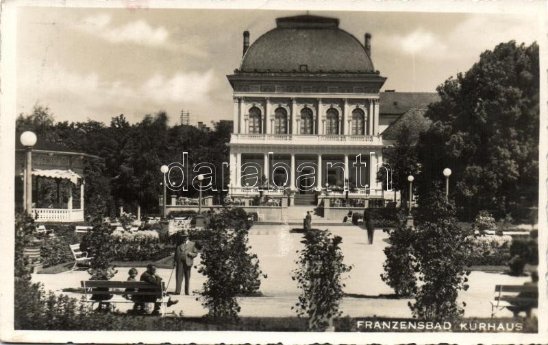 Frantiskovy Lazne, Franzensbad; Kurhaus / spa building