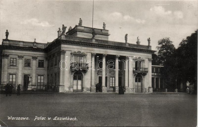 Warsawa, Warsaw; Palac w Lazienkach / Bathing palace