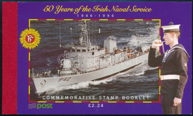 Ír haditengerészet bélyegfüzet, Irish Navy stamp booklet