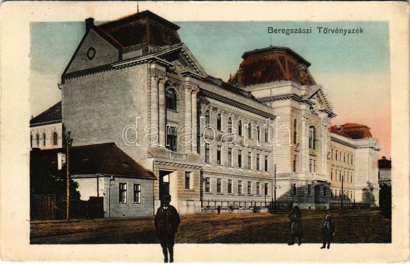 1910 Beregszász, Beregovo, Berehove; Törvényszék / court (EK ...