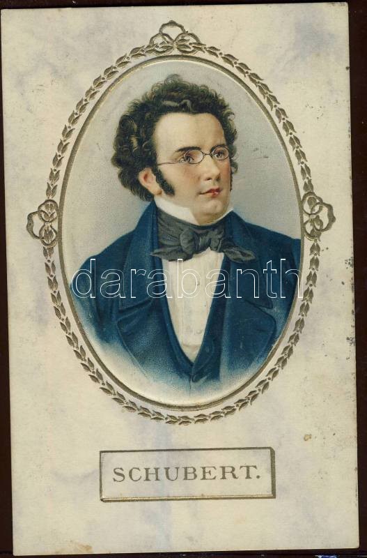 Franz Schubert Emb. litho