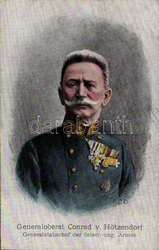 Count Franz Conrad von Hötzendorf So. Stpl