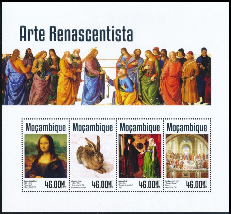 Art history minisheet, Művészettörténet kisív