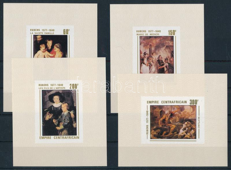 Rubens paintings deluxe block set, Rubens festmény de luxe blokksor