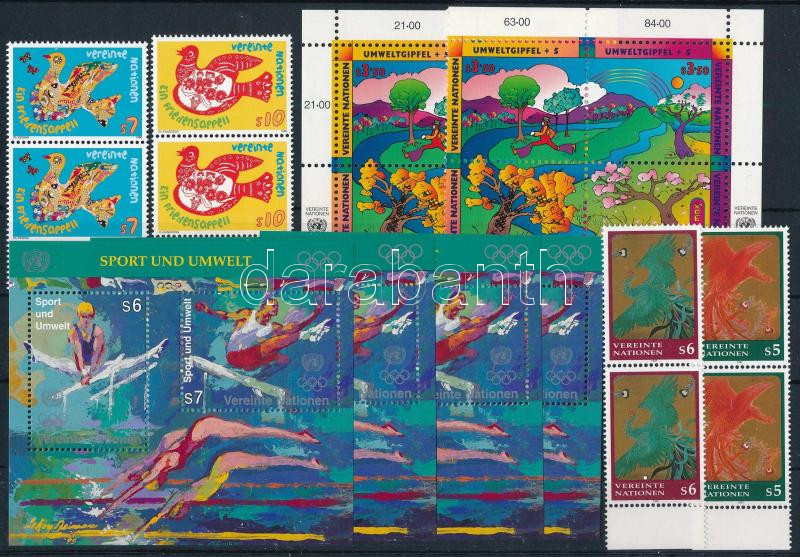 1996-1997 8 diff. stamps + 6 diff. blocks, 8 db bélyeg + 6 db blokk