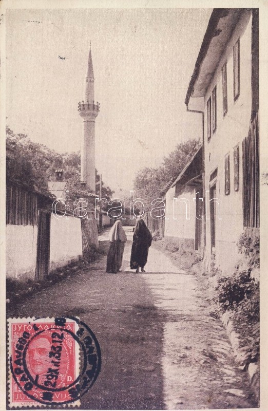Sarajevo with minaret