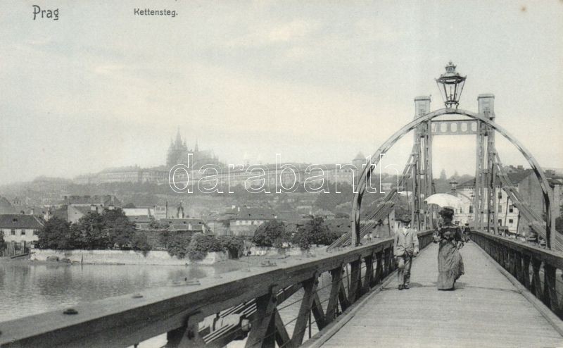 Praha, Prag; Kettensteg / bridge