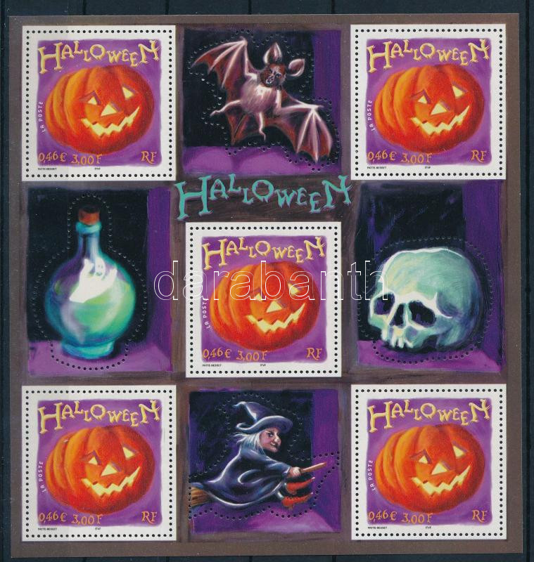 Halloween minisheet, Halloween kisív