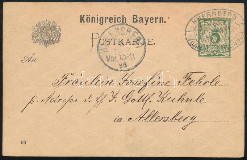 Német államok - Bayern 1896