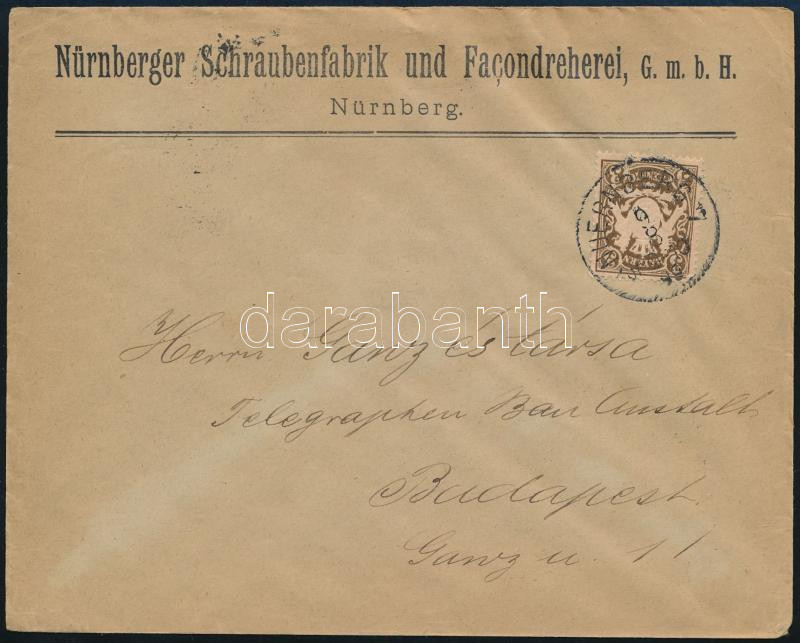 Német államok - Bayern 1899