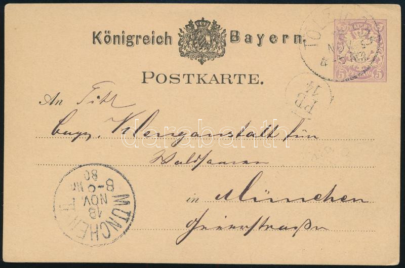 Német államok - Bayern 1880