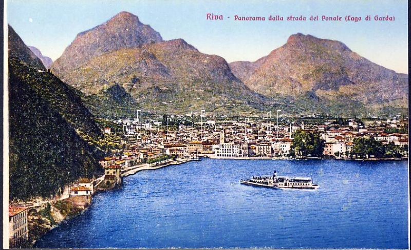 Riva del Garda, Ponale / steamship