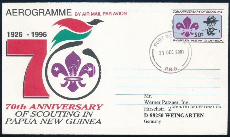 Pápua Új-Guinea 2001