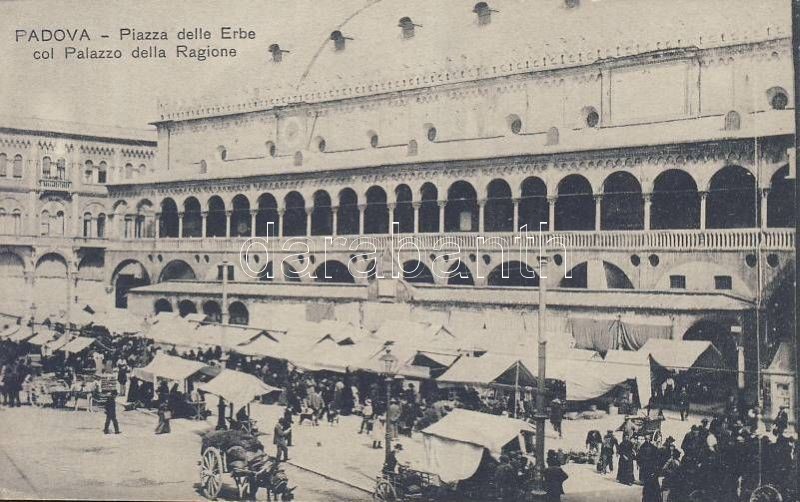Padova, Piazza delle Erbe, Palazzo della Ragione / square, palace, market place