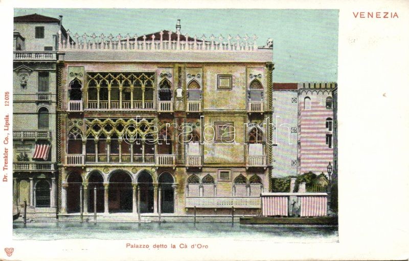 Venice, Venezia; Palazzo Ca d´Oro / palace