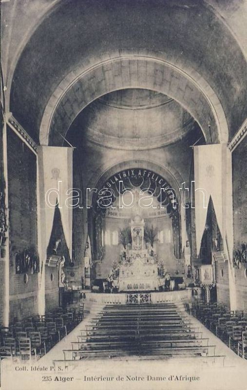 Algiers, Notre Dame d'Afrique / church, interior