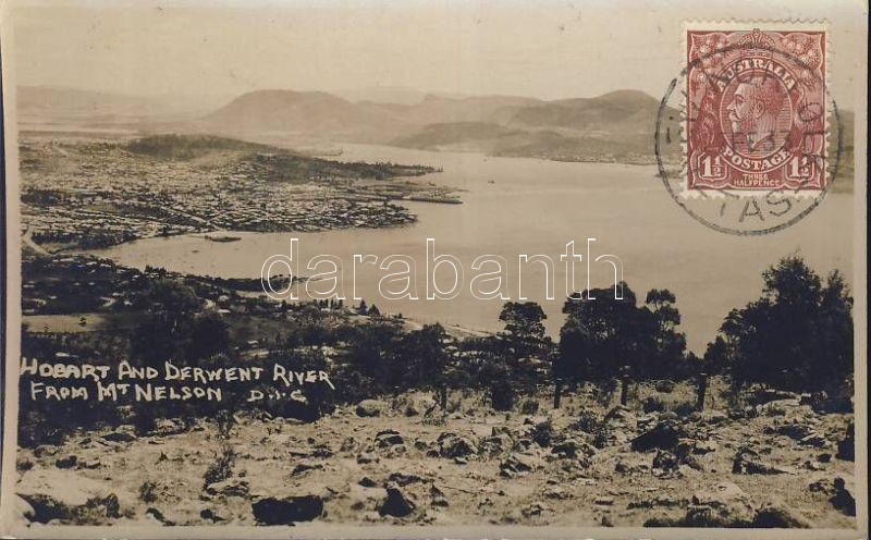 Mount Nelson, Hobart and Derwent River