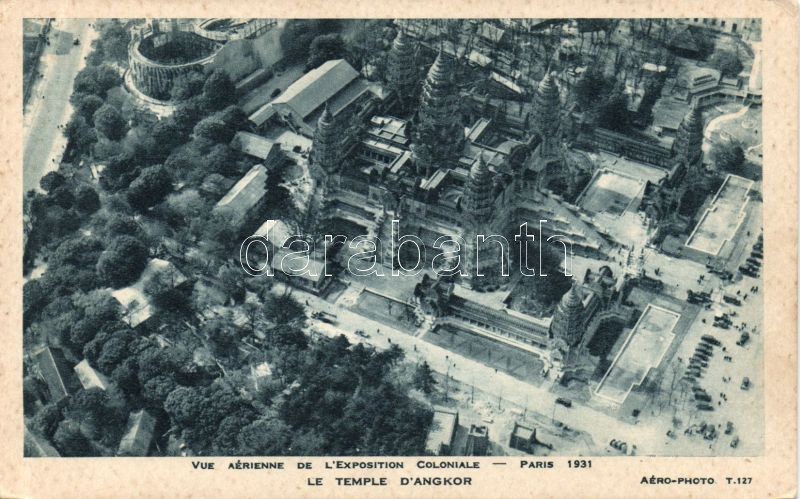 1931 Paris International Colonial Exhibition, Le Temple D'Angkor / church