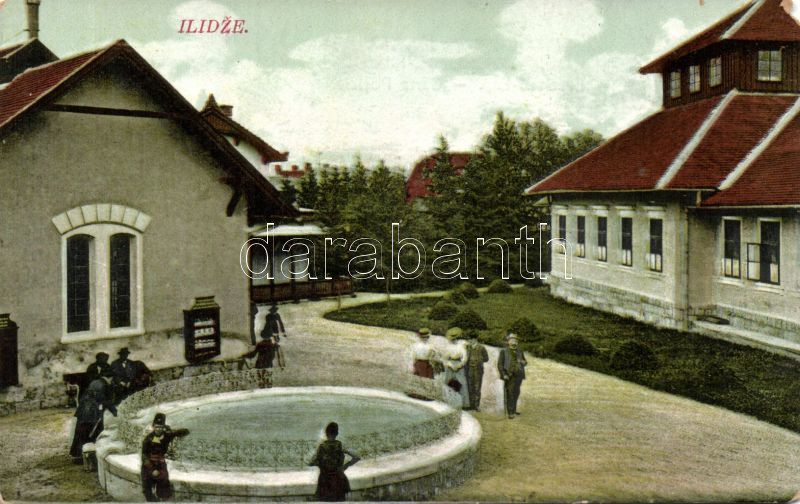 Ilidza, square, fountain