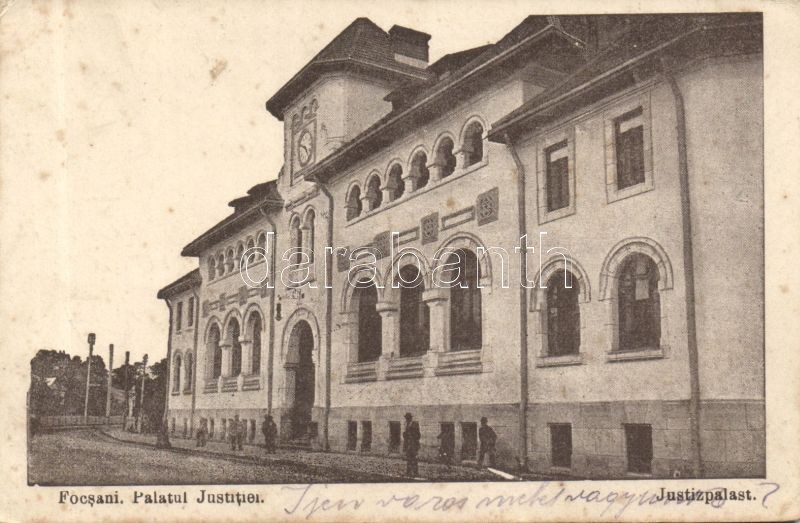 Focsani, Palatul Justitiei / Palace of Justice, Foksány, Igazságügyi Palota