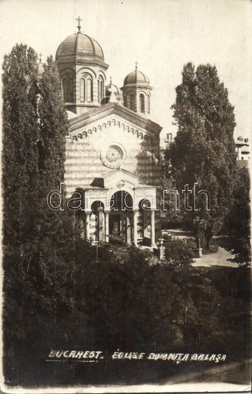 Bucharest, Église Domnita Balasa / Church