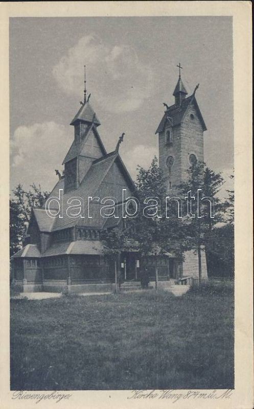 Krkonose, Riesengebirge, Wang church