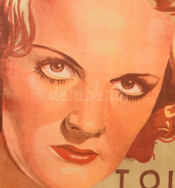 Az ördög nem alszik, 1941. Moziplakát (filmplakát, rácsplakát). Tolnay Klári, Hajmássy Miklós, Csort...