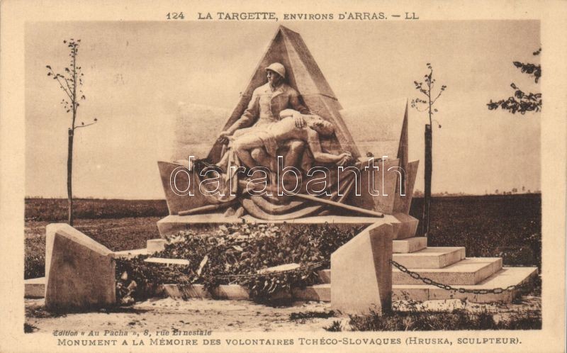 Arras, La Targette / Monument of the Czechoslovak volunteers