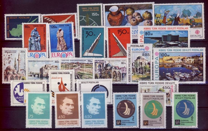 1975-1979 26 various stamps, 1975-1979 26 klf bélyeg, 1975-1979 26 verschiedene Marken