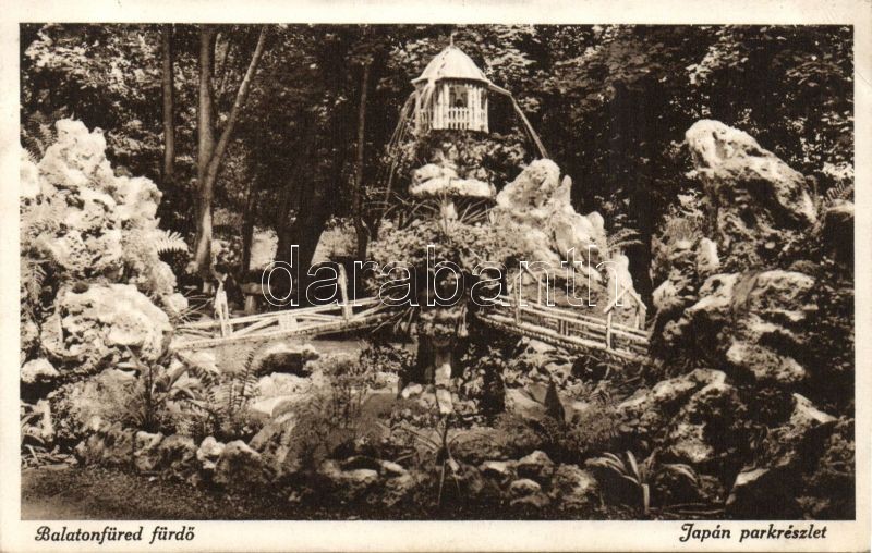 Balatonfüred-fürdő, Japán park
