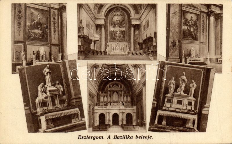 Esztergom, Bazilika belső