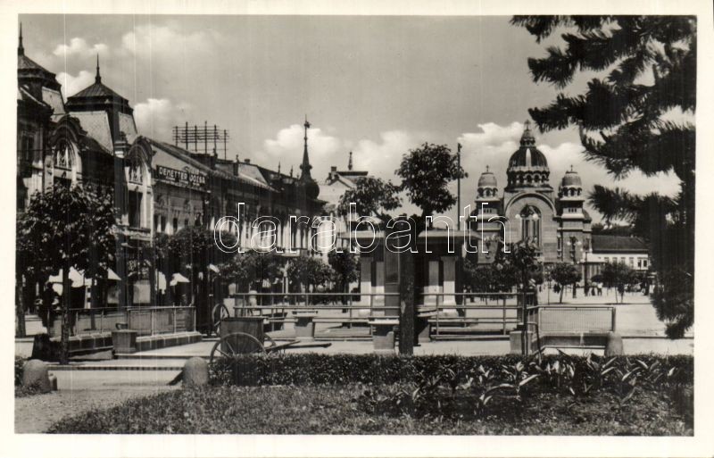 Targu Mures, square, shop, Marosvásárhely, Széchenyi tér, Demetter Józsa üzlete