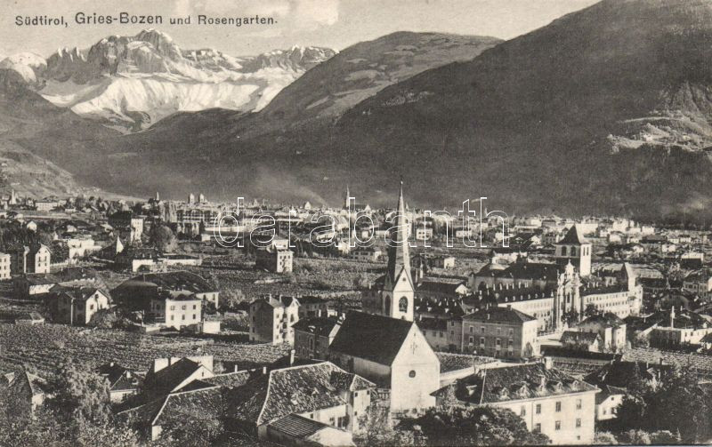 Bolzano, Bozen; Gries, Rosengarten