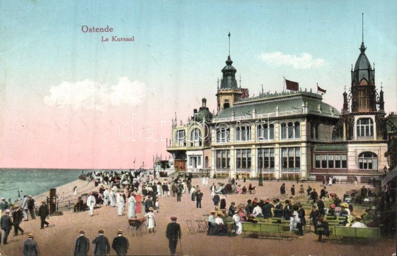 Ostend szanatórium, strand, Ostend spa, beach