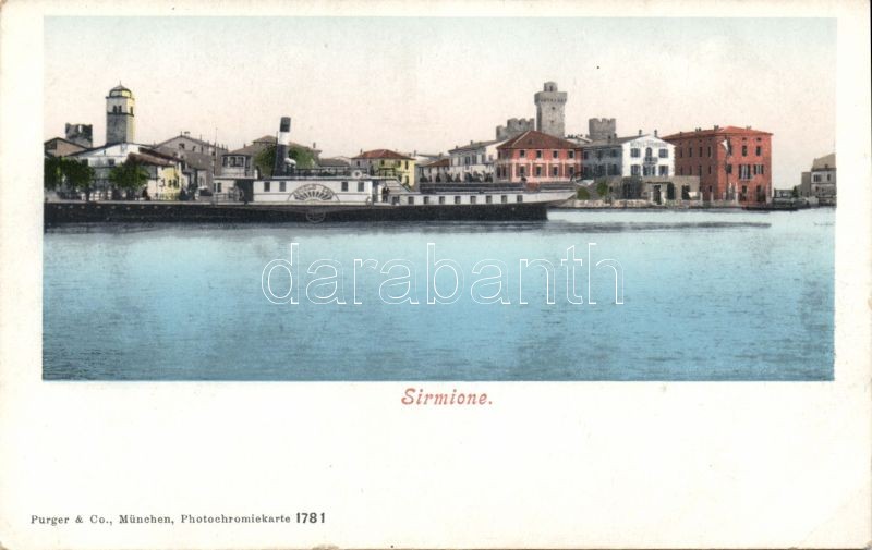 Sirmione, port, SS Angelo, hotel
