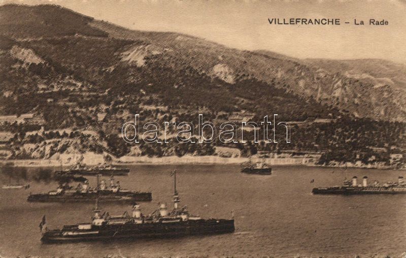 Villefranche-sur-Mer with steamers