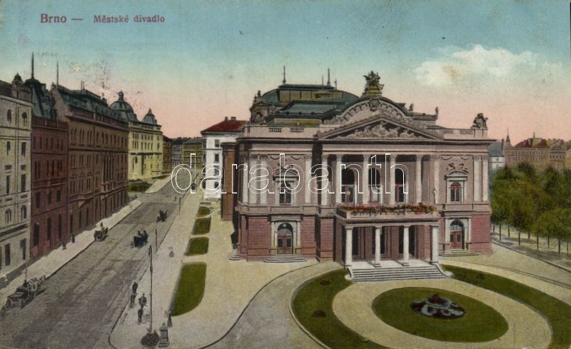 Brno, Mestske divadlo / City Theatre