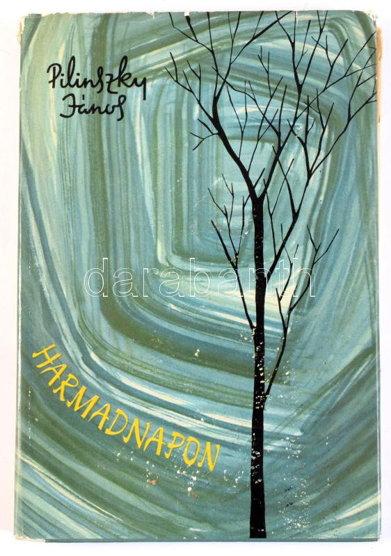 Pilinszky János: Harmadnapon. Versek. Bp., 1959, Szépirodalmi Könyvkidó, 112+[4] p.+ 1 t. Első kiadás. Kiadói félvászon-kötés, minimálisan sérült kiadói papír védőborítóban. Megjelent 1000 példányban.